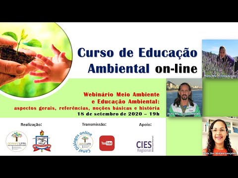 Curso de Educação Ambiental - 2º Webinário: Meio Ambiente e Educação Ambiental