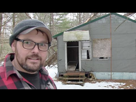 We bought an Abandoned OFF GRID Cabin !!