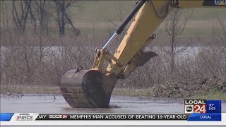 U.S. Army Corps Of Engineers Team Does Proactive Work In Tunica County Before Mississippi River Cres