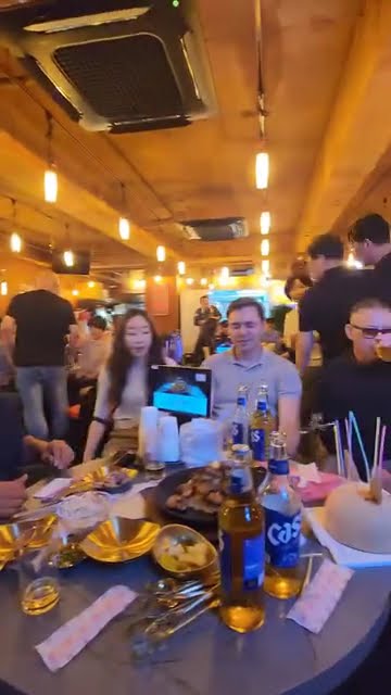 주한외국기업대표이사협회 ,KOFA GCEO) 회원들은 8월에 생일파티 2차