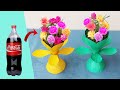 Awesome Flower Pot Idea, Beautiful Flower Pot From Recycled Plastic Bottle