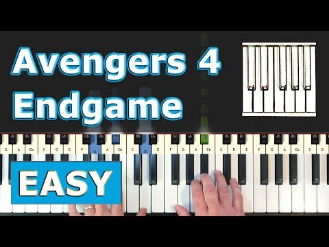 avengers-4---endgame---piano-tutorial-easy-(trailer-music)---sheet-music