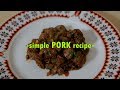 PIKA NA RAYCH - How to Cook Fried Pork