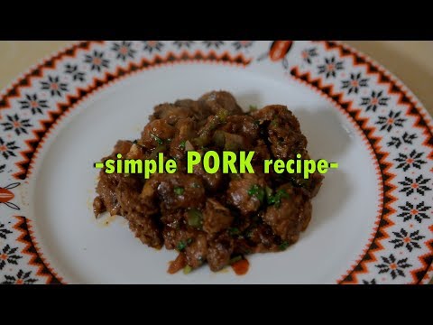 How to Cook Fried Pork