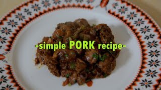 PIKA NA RAYCH - How to Cook Fried Pork