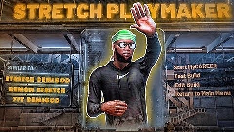 I CREATED A SPEEDBOOSTING STRETCH BIG! HOW TO MAKE THE BEST STRETCH PLAYMAKER BUILD IN NBA 2K20!