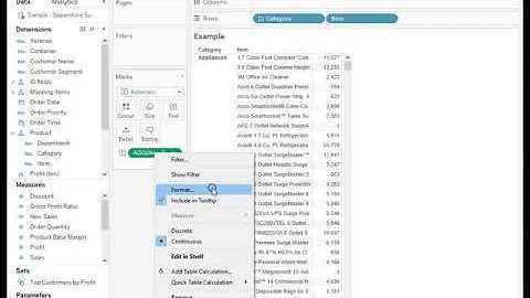 How to Custom Format Discrete Values as Symbols in Tableau