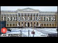 ⁴ᴷSt Petersburg, Engineering str. Mikhailovsky Castle. Walking tour. Subtitles! (4K Ultra HD) 🇷🇺
