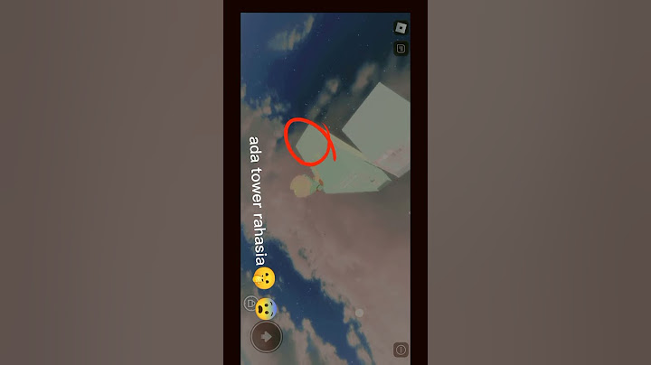 ada tower rahasia yang tidak bisa di masukan di balik tower cute😨