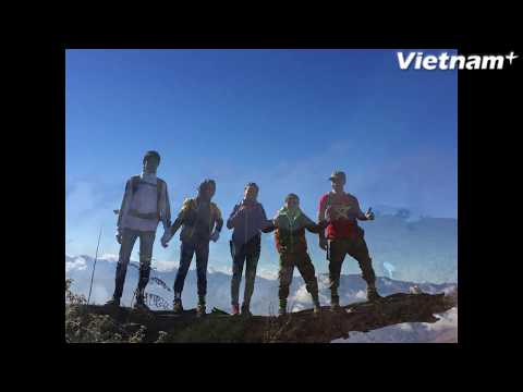 Video Chinh phục biển mây và 'check-in' trên đỉnh núi Lảo... - youtube