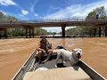 Cruising the Fitzroy River in flood. The Kimberleys Christmas time 2020