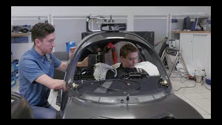 Louis Deletraz LMP1 seat fitting at Rebellion Racing / Oreca for the 24h of Le Mans 2020