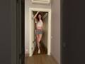 Doorframe comparison #fyp #trendingshorts #tallgirl #giant #big #doors #legs #snikers #cute #shorts