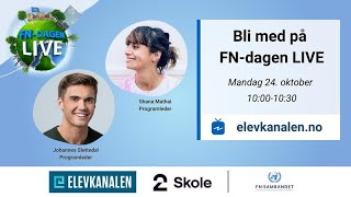 FN-dagen LIVE 2022 - tegnspråktolket