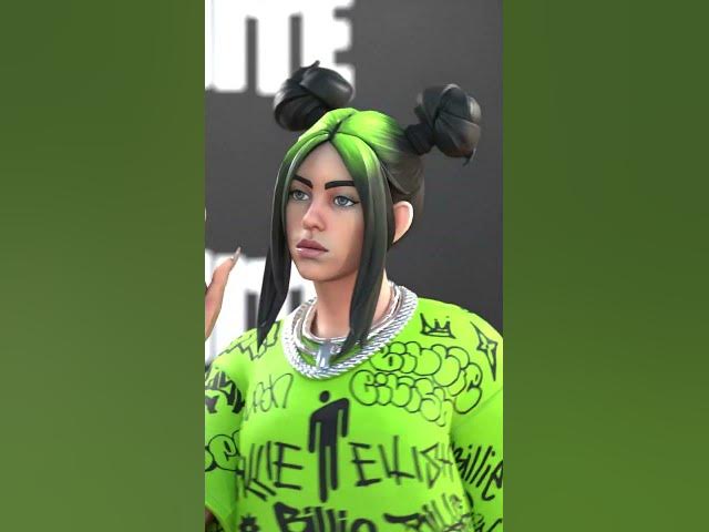 *NEW* Billie Eilish is In Fortnite??! 😯 (Fortnite Animation) | #fortnite #billieeilish #badguy