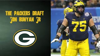The Packers Draft Jon Runyan Jr. Reaction & Breakdown