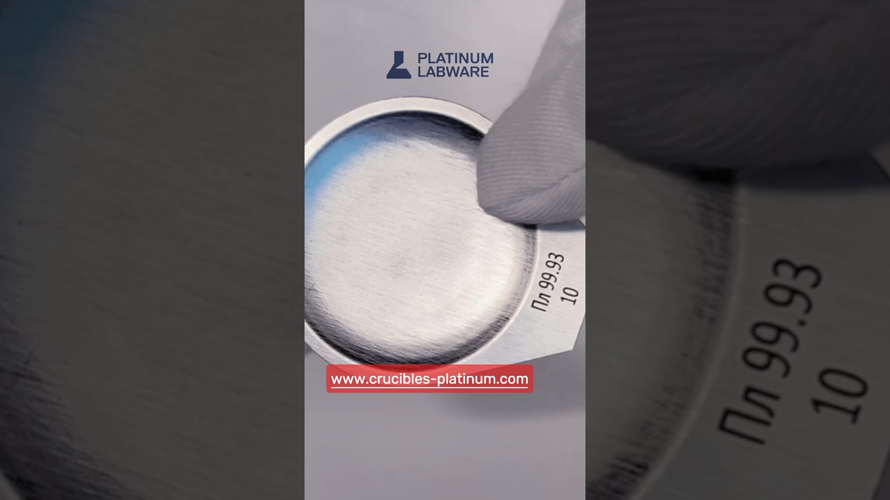 Platinum Lids for Crucibles