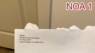 K1 visa 2022 , NOA1 received