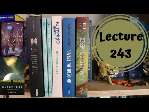 Lecture 243, 8 livres en moins de 20 minutes @plib2022