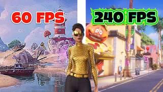 Does FPS Matter in Fortnite? 60 to 240 FPS)
