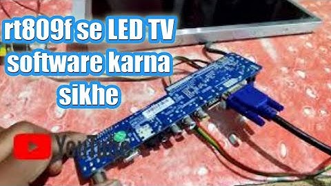 How to download  LED TV software How to get  LED softwareइस प्रोग्रामर से 5 मिनट में LED tv ठीक करें