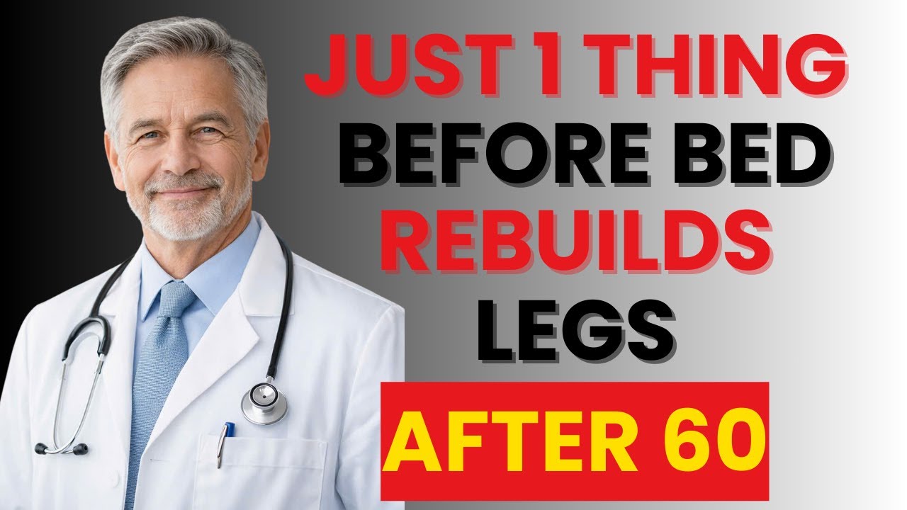 Вам больше 60? Вы теряете силу в ногах каждую ночь | Упражнения для пожилых людей старше 60 лет