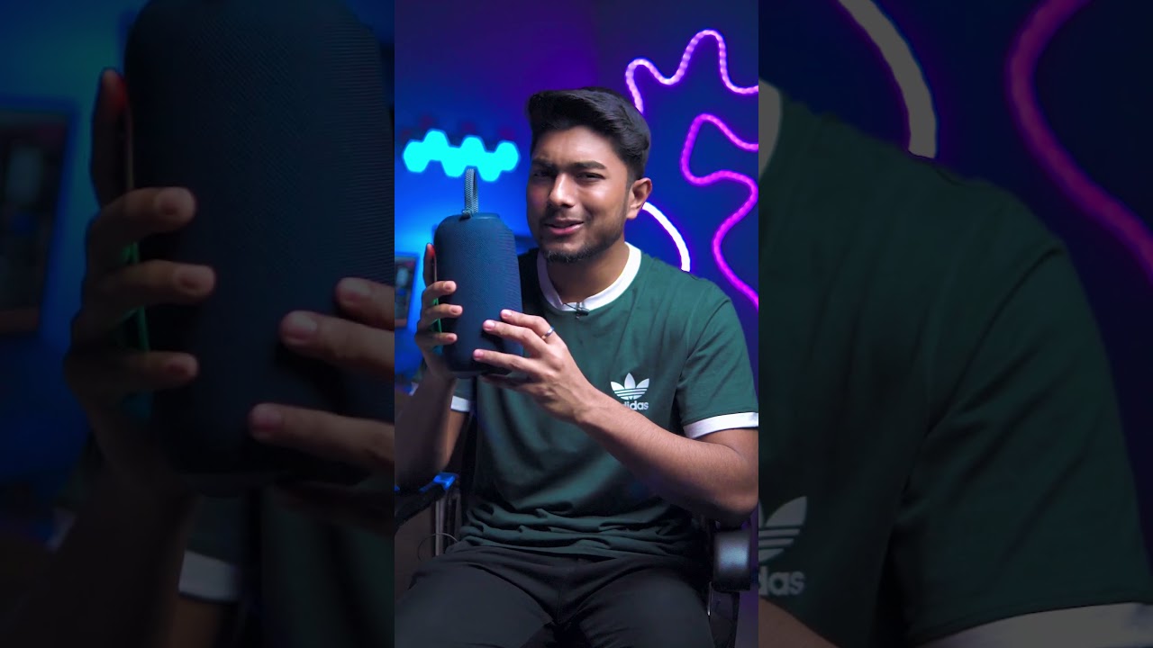   Jiayou Sonic 6   16W RGB ব্লুটুথ স্পিকার 