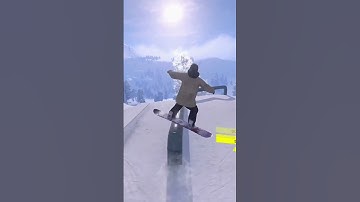 One of the chillest snowboarding games I’ve ever played #shredders #snowboarding #tiktok #gaming