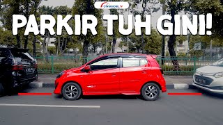 PARALLEL PARKING TIPS IN NARROW ALLEY WITH AUTOMATIC CAR | Cintamobil TV