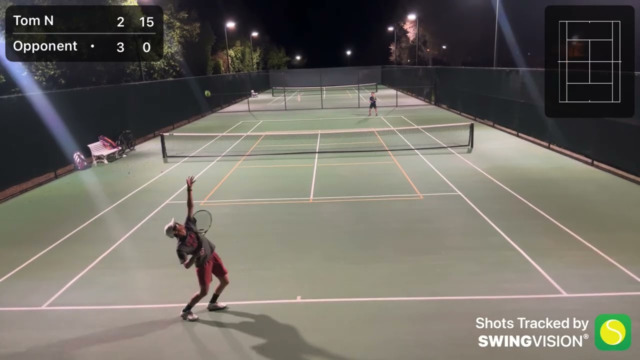 Match 03/02/26 Set 2 @topspinmywayto4.5 #tennis #tennismatch 