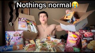I ate 10,000 calories of ONLY exotic food! (insane cheat day)