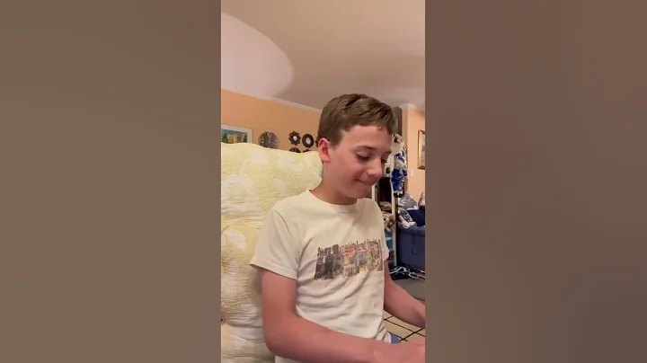 Philip playing piano