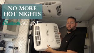 Camper AC Upgrade | Coleman Mach Bluetooth Ductless Ceiling Assembly