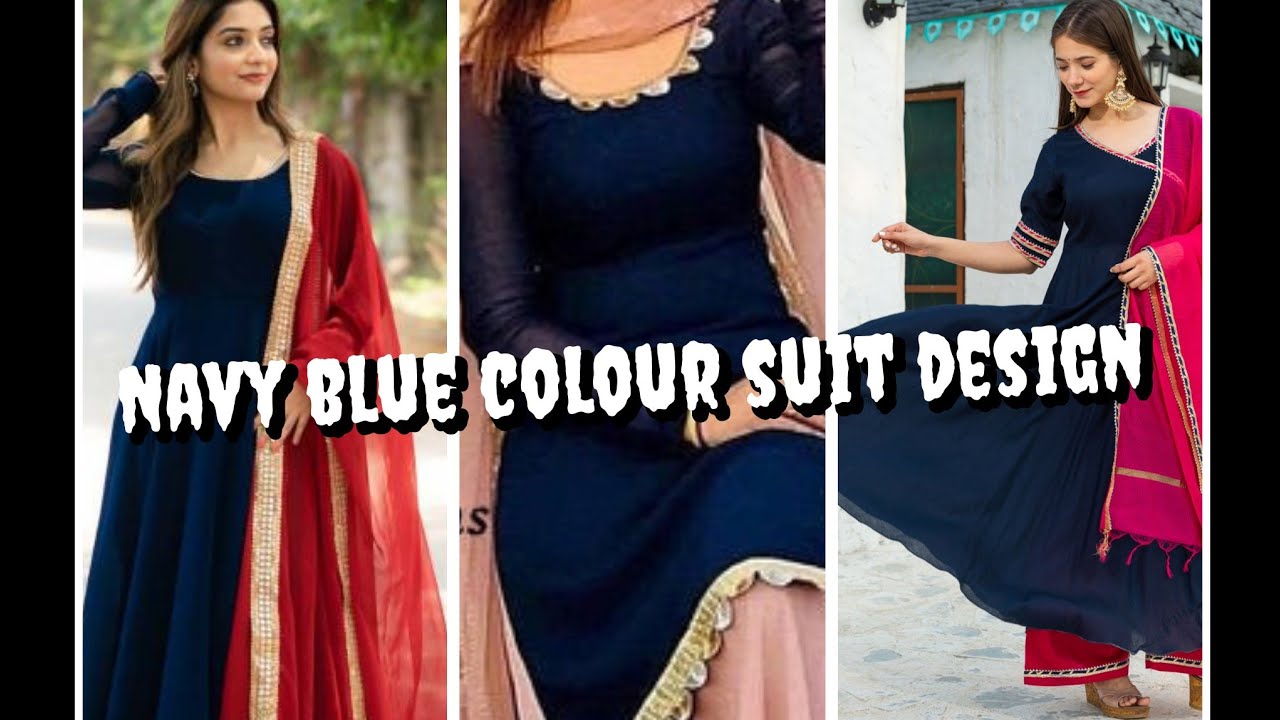 top 100+Trendy navy blue colour suit design ideas 2023 blue suit
