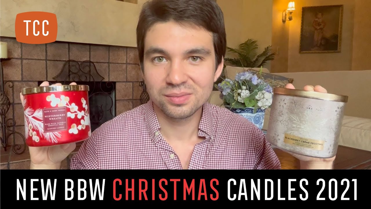 MASSIVE NEW Christmas Candles Haul Bath & Body Works 2021 YouTube