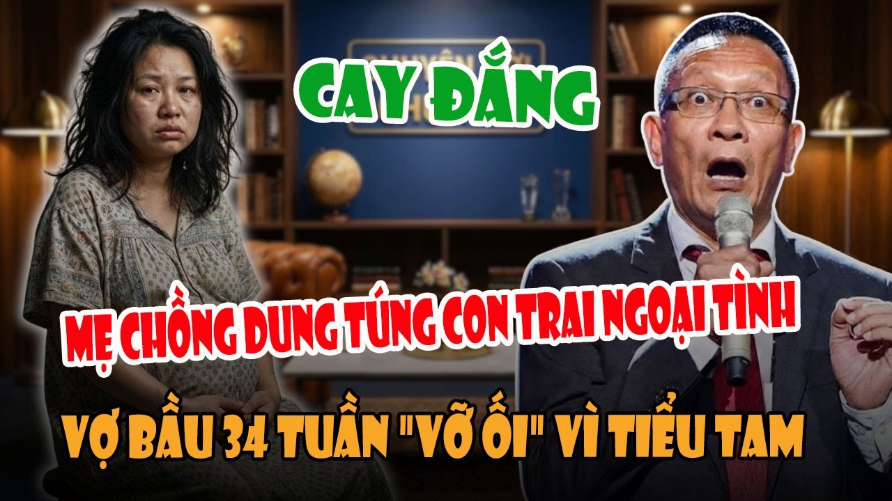 TÂM SỰ CÙNG VĂN SÂM: Bài Học Nhớ Đời Cho Bà Mẹ Chồng Dung Túng Con Trai Ngoại Tình