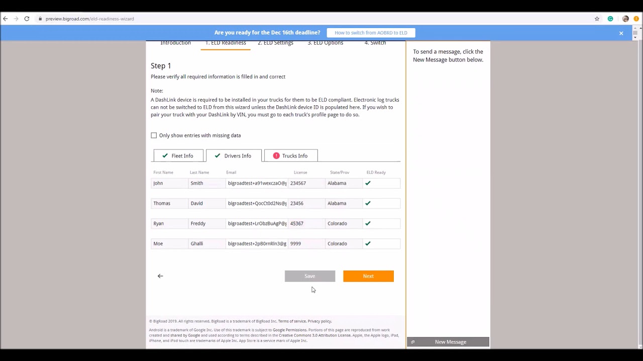 BigRoad ELD Training Webinar YouTube