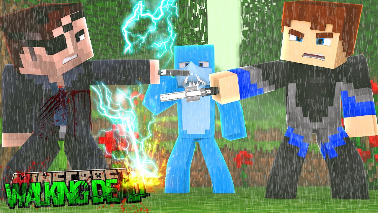 Minecraft THE WALKING DEAD - THE BIG ESCAPE!!!