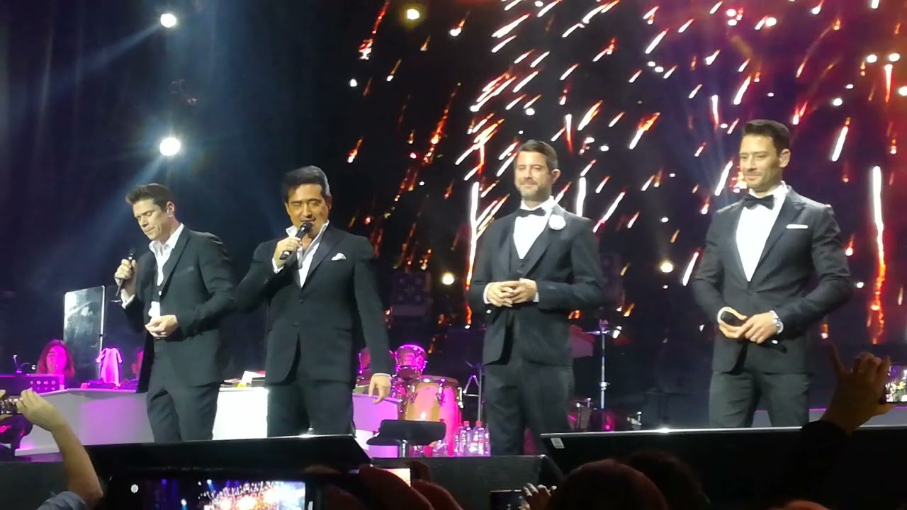 Time to say goodbye. Il Divo. Arena Monticello, 2019. Chile