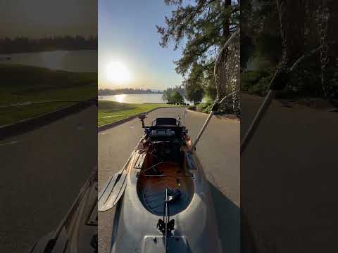 Taking the kayak for a walk. #fishing #kokanee #oldtownkayak