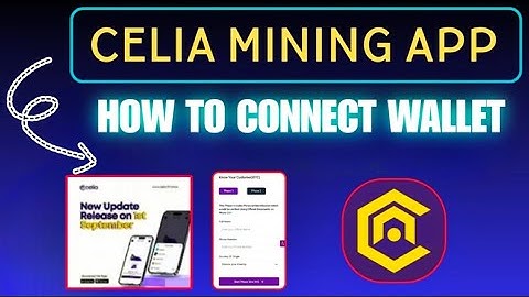 How to connect wallet with celia mining app || Celia App per wallet kaise connect kare
