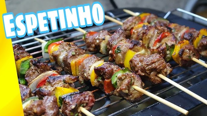 Como Fazer Espetinho Misto - Tv Churrasco 