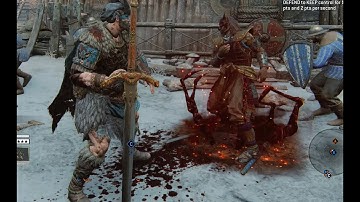 Overpowered Highlander Annihilate all with Fatal Toss Execution [For Honor] Brutal Gameplay
