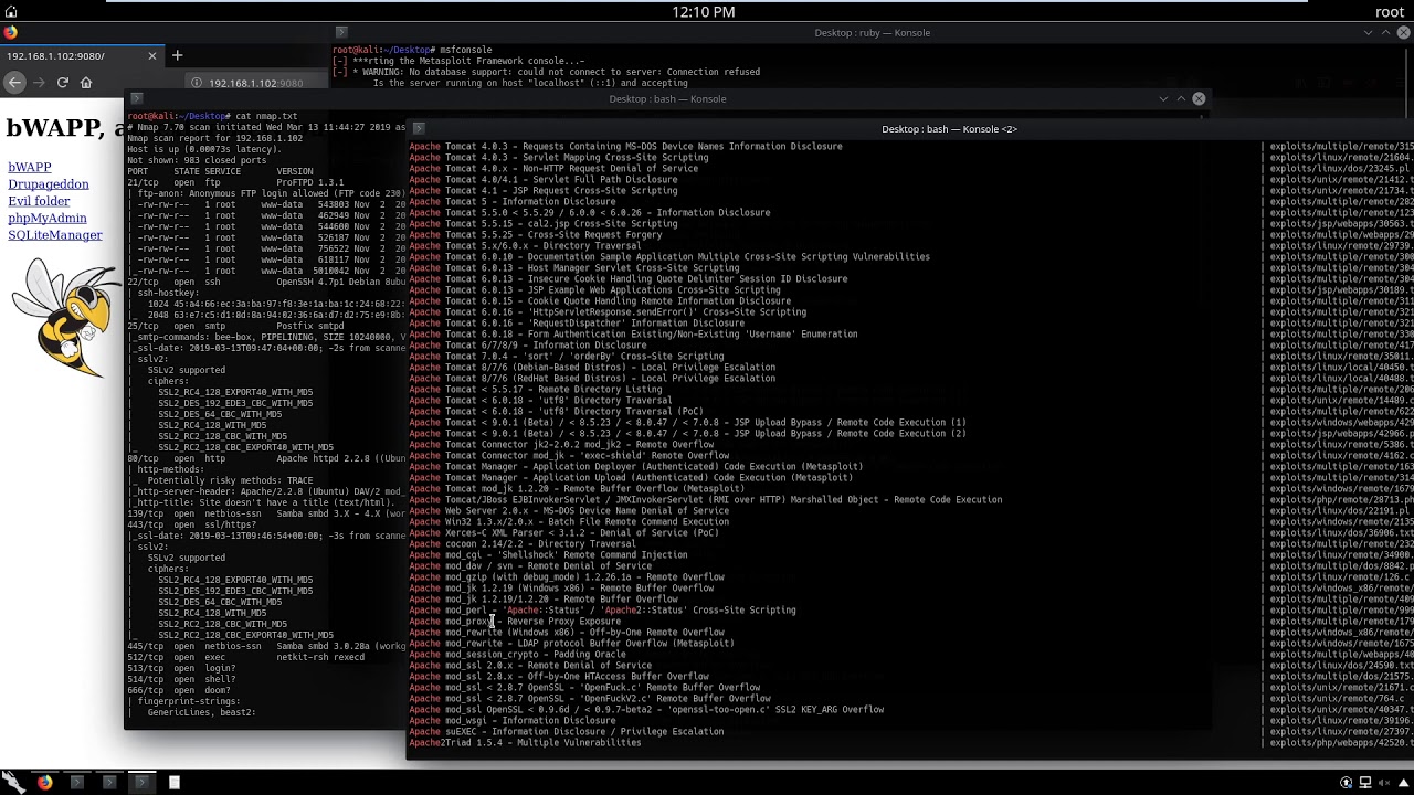 8 Hacking web servers with Kali Linux - YouTube