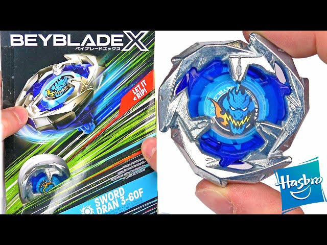 YES we got the NEW Beyblade X HASBRO SWORD DRAN and its