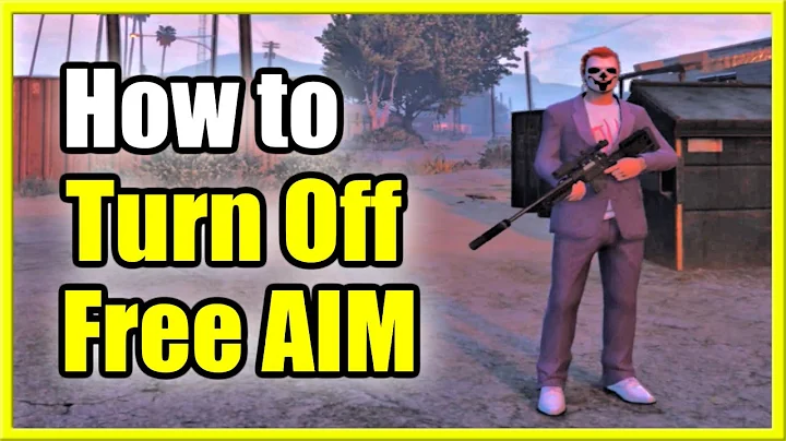 How to TURN OFF Free Aim in GTA 5 Online and Switch to AIM ASSIST (Fast Method!)
