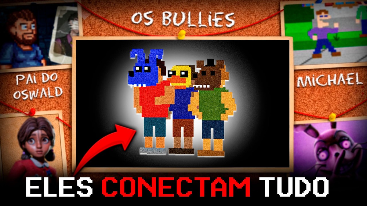 Onde Estão os VALENTÕES do FNAF 4? Eles Conectam TODA a Lore