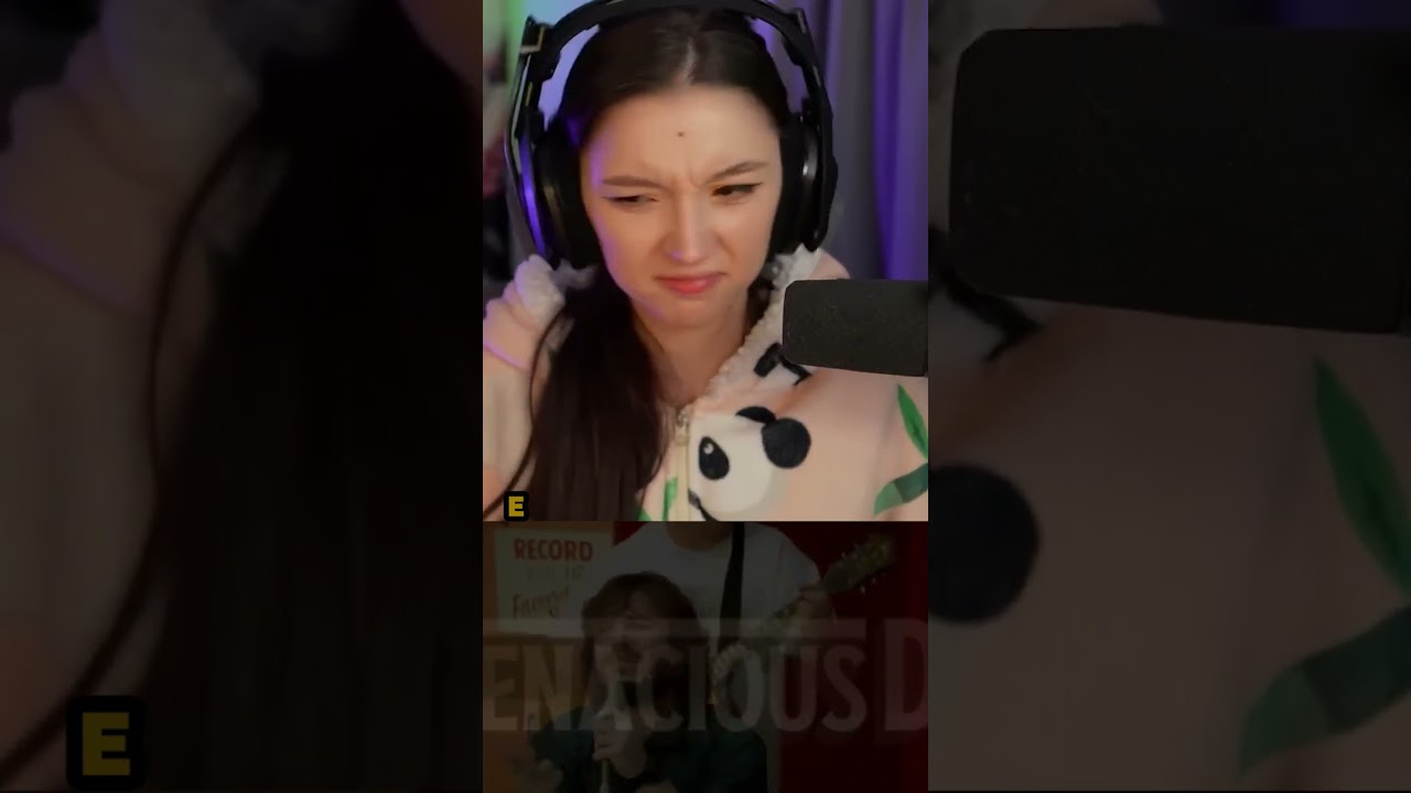 First Time Reaction to Tenacious D - Tribute #shorts #reaction #bisscute #musicreactions