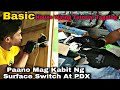 Paano MagKabit ng Surface Switch At PDX Flat Chord Wire