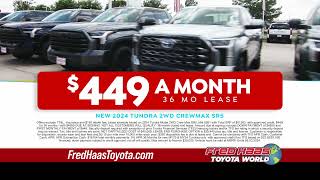 Fred Haas Toyota World | Summer Starts Here